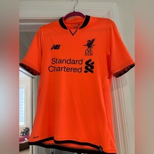 Liverpool orange jersey / worn once / size small